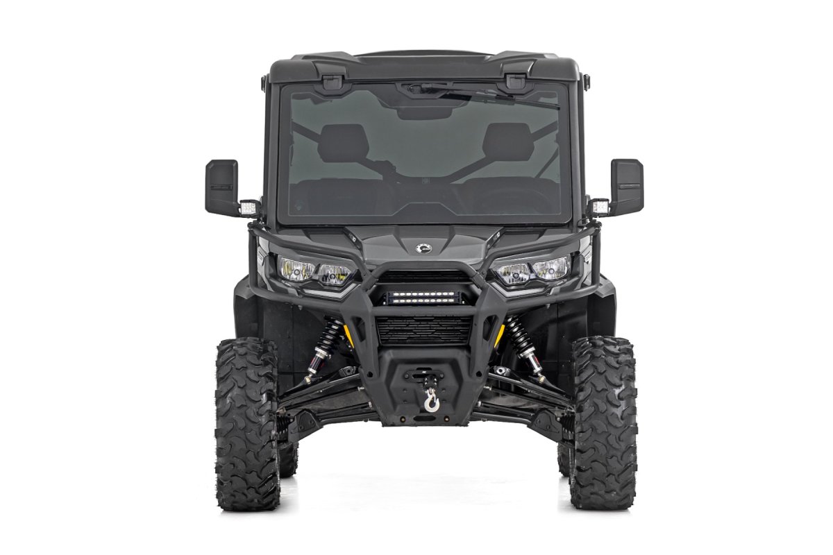 Can-Am Defender HD10 X mr with Doors Suspension Lift Kit - Rough Country - Adjustable - '23-'24